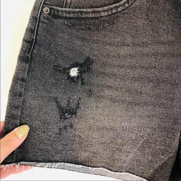 Women's High-Rise Mom Jean Shorts - Wild Fable™ - Picture 7 of 9